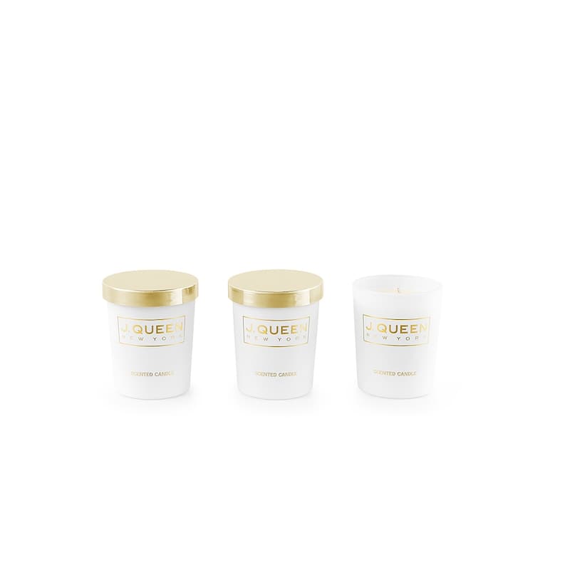 Violet Sandalwood Boxed Votive Candle Trio