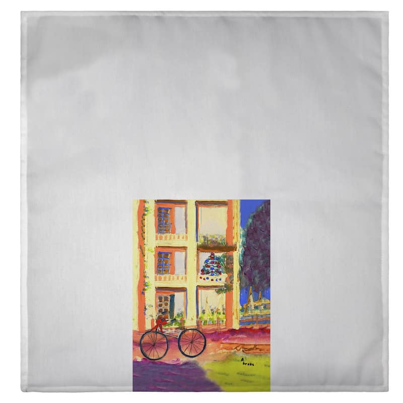 Bike For Christmas Guest Towel - 20x20