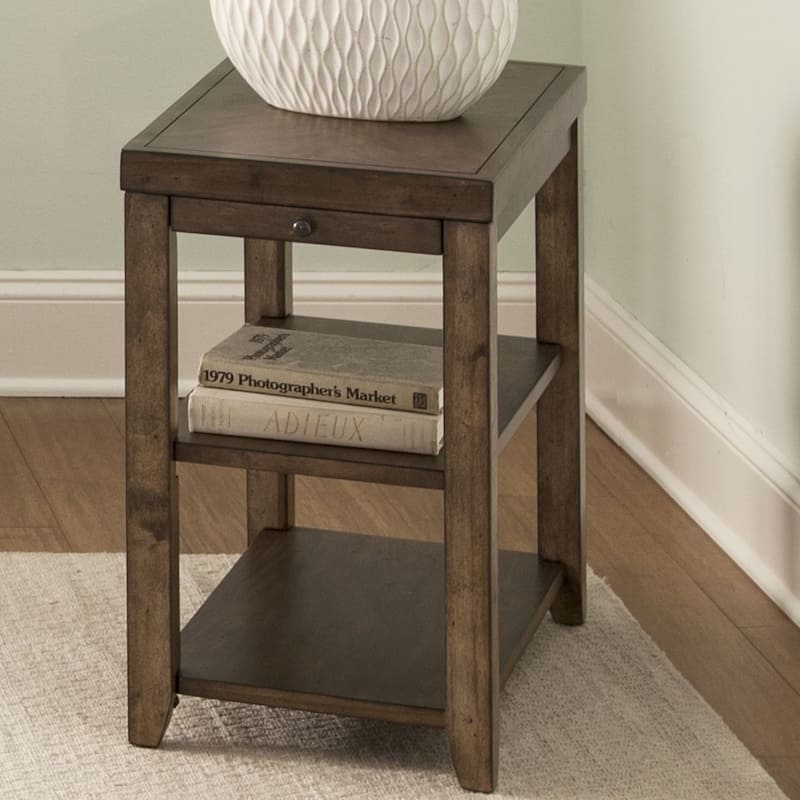 Mitchell Nutmeg Chair Side Table - Nutmeg
