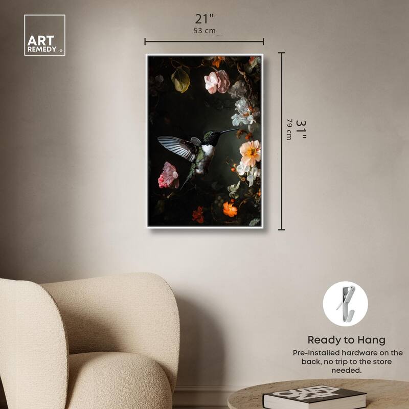 Nectar Thief II Canvas by Art Remedy