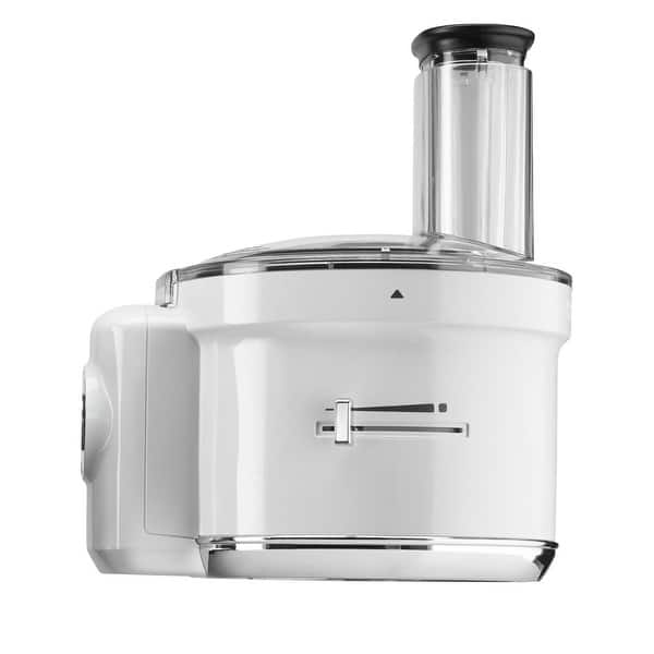KitchenAid KSM1FPA Continuous Feed Food Processor Attachment with  ExactSlice System, White - Bed Bath & Beyond - 28275263