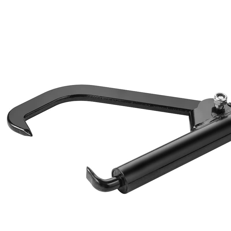 Log Peavey and Cant Hook Tool – 48-inch Log Spike for Separating Stacked Firewood - Retractable 14-inch Opening by Earth Worth