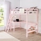 preview thumbnail 5 of 67, Hillsdale Caspian Wood Twin Loft Bed with Desk