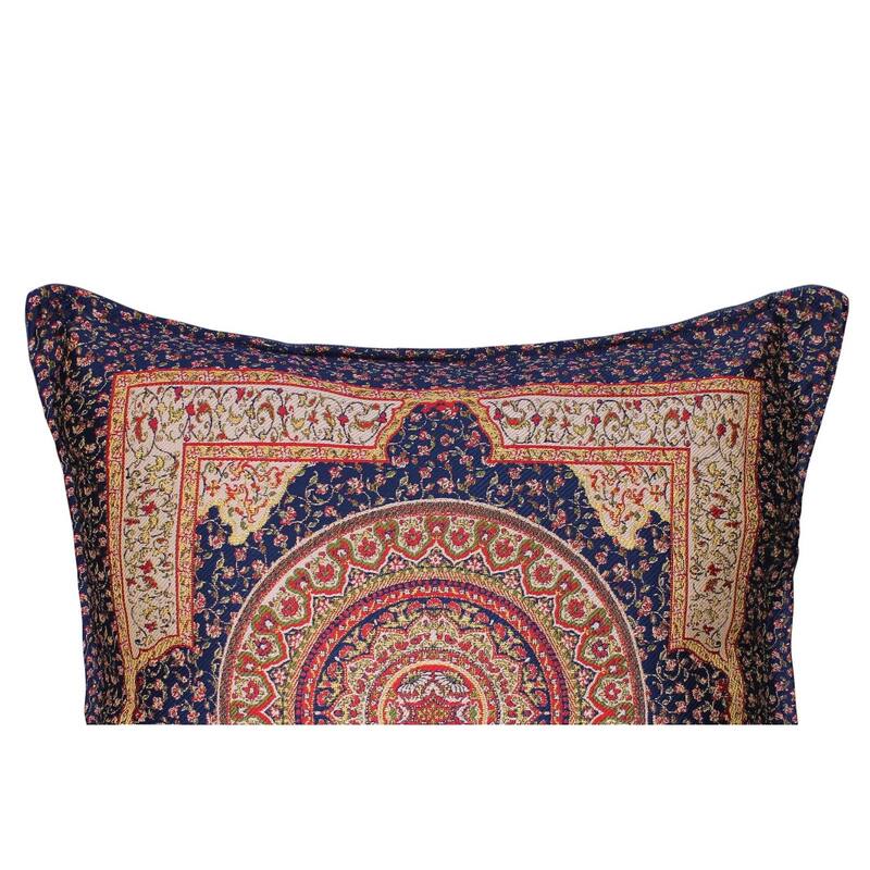 Vintage Retro Royal Exotic Kavka Turkish Throw Pillow