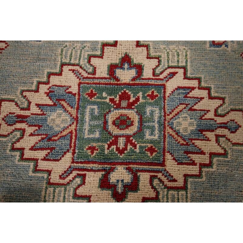Kazak Oriental Area Rug Handmade Bedroom Wool Carpet - 3'11" x 5'11"