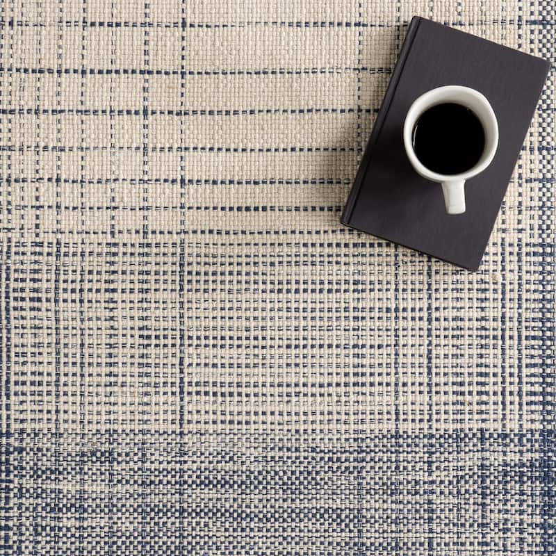 Nuloom Aya Cotton Plaid Area Rug