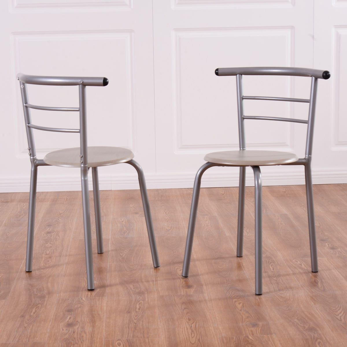 Costway 3 piece dining set table 2 2025 chairs bistro pub home kitchen breakfast furniture