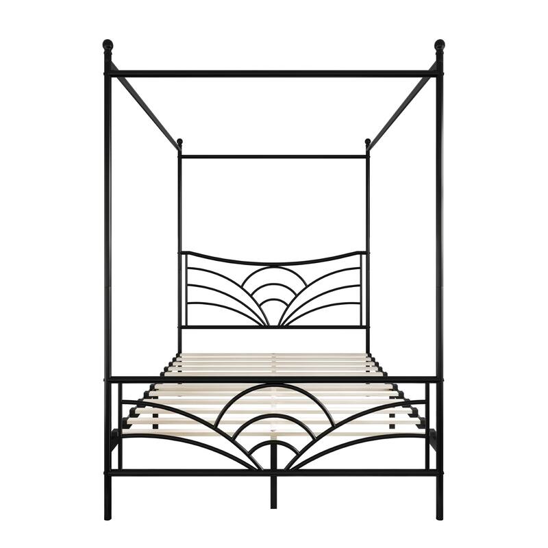 Clayfell Denver Metal Canopy Bed