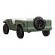 preview thumbnail 26 of 35, Zemo Novelty Twin Faux Leather Upholstered Off-Road SUV Kid Bed with Light and Sound Functions by Furniture of America