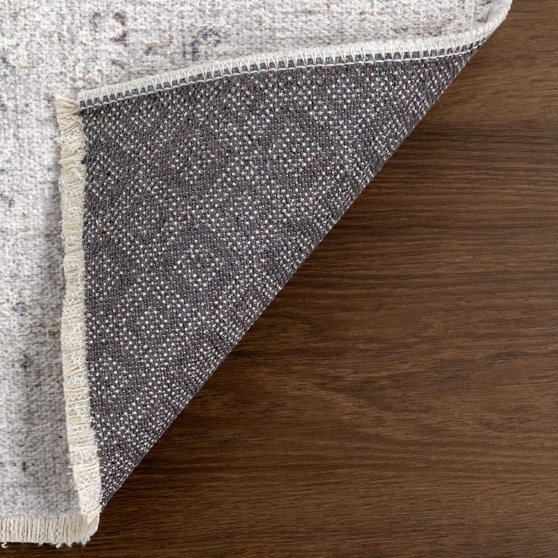 Nuloom Ayleen SpinClean Traditional Machine Washable Area Rug