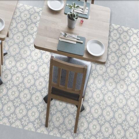 The Tile Life Oheka 6x6 Porcelain Patterned Wall & Floor Tile