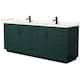Option Green / Giotto Quartz Top / Matte Black Hardware