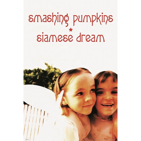 Smashing Pumpkins - Siamese Dream Art Poster - 24 x 36 Inch - Bed