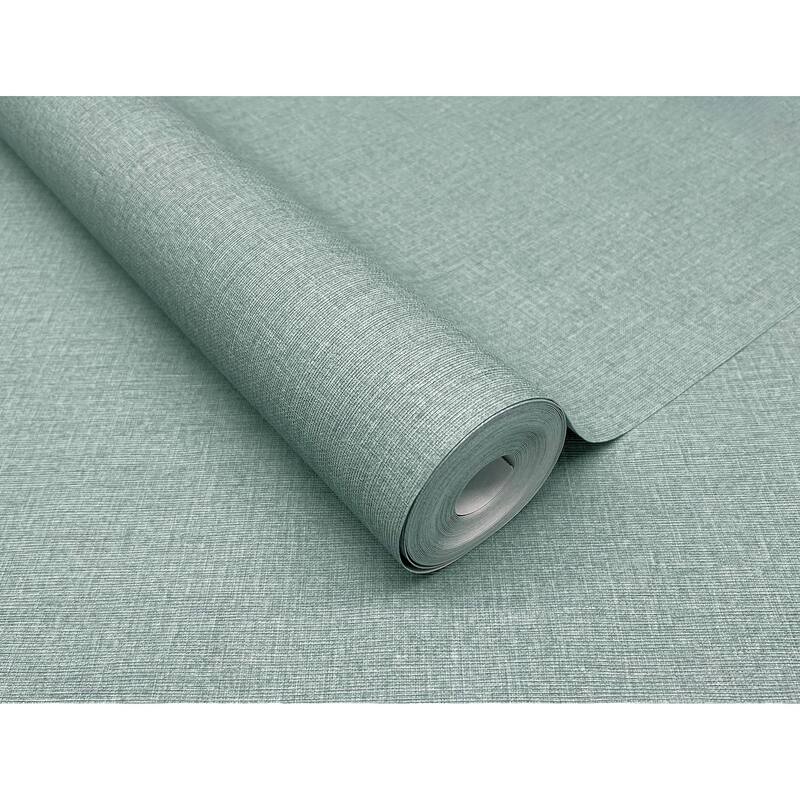 A-Street Prints Naim Aqua Solid Texture Wallpaper