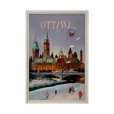Ottawa Go (XL) Framed Art Print
