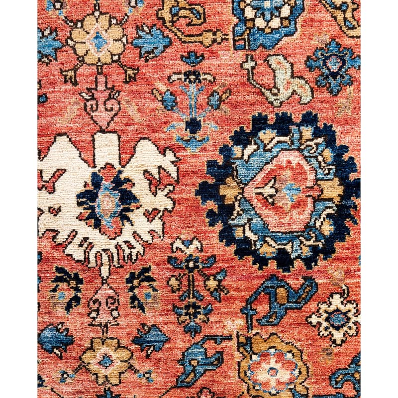 Serapi One-of-a-Kind Hand-Knotted Area Rug - Red - 8' 3" x 10' 2"