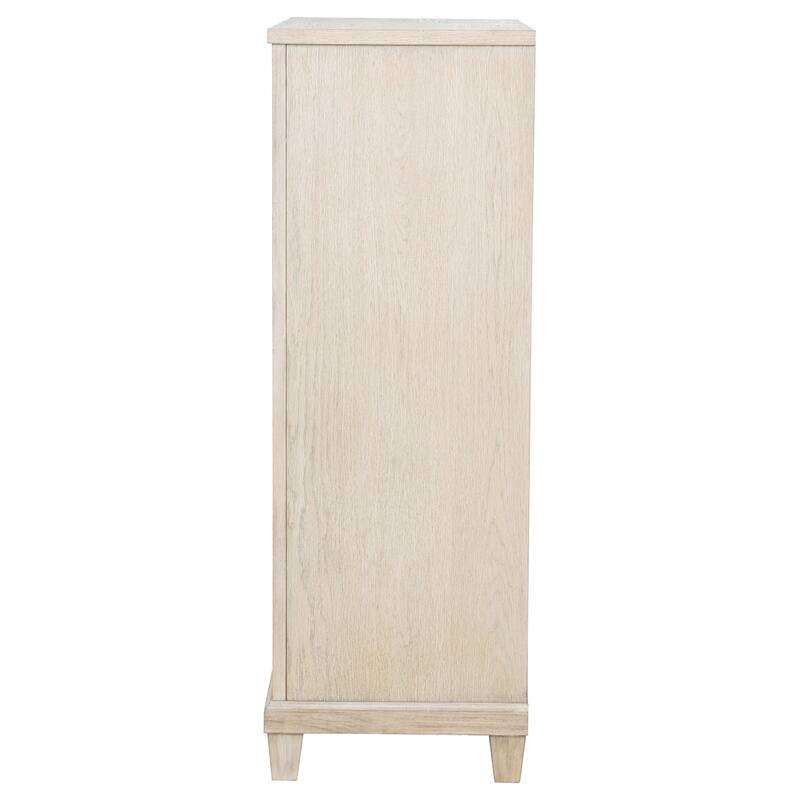 Pembroke 5-drawer Chest of Drawers Washed Oak