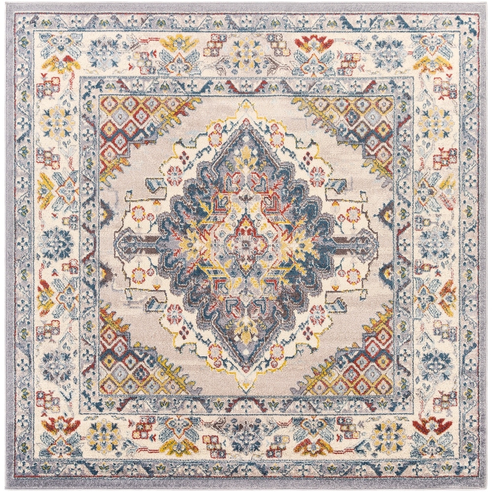 6' Square, Vintage Area Rugs - Bed Bath & Beyond