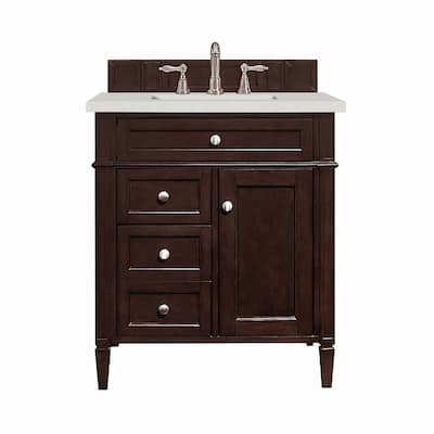 James Martin Vanities 650-V30-3LDL Brittany 30" Single Basin Poplar