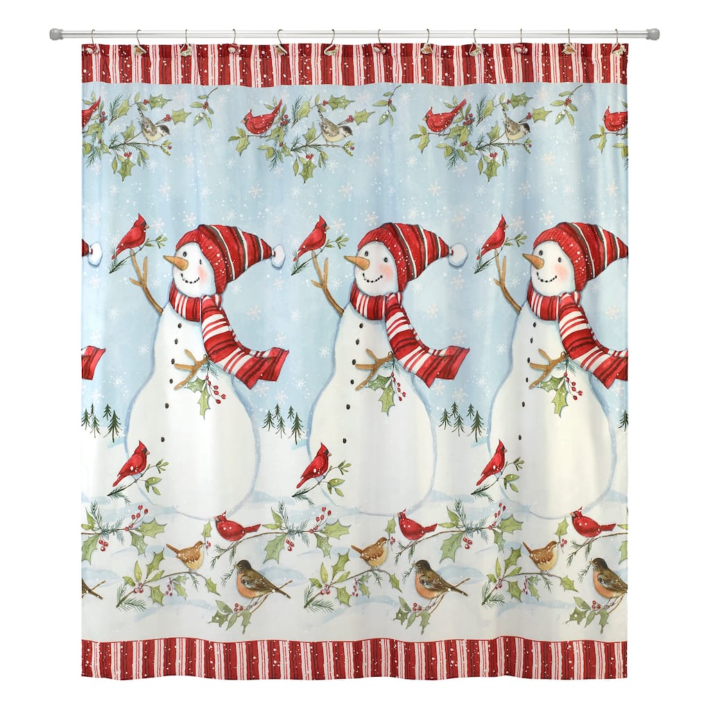 Avanti Holiday Cheer Shower Curtain