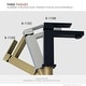 preview thumbnail 10 of 44, STYLISH Single Handle Single Hole Bathroom Faucet - Faucet Height: 6 1/2" Spout Height: 4 1/2"