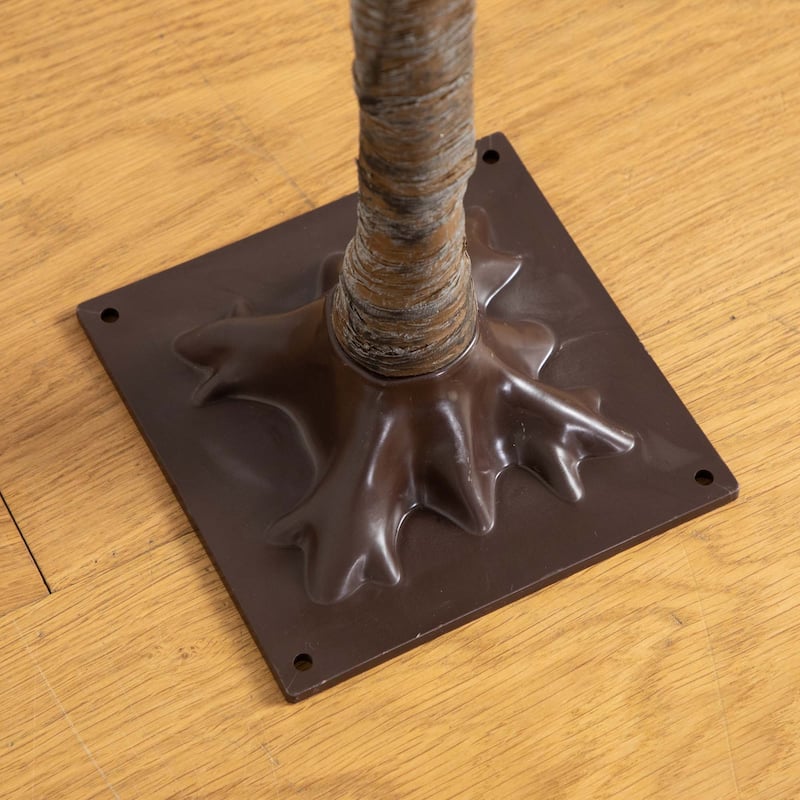 Pre-Lit Artificial Eucalyptus Tree - 4' - Warm White LED Lights