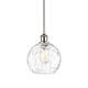 Option Polished Nickel / Clear Water Glass