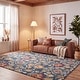preview thumbnail 6 of 22, SAFAVIEH Fiorello Handmade Blossom French Country Wool Area Rug