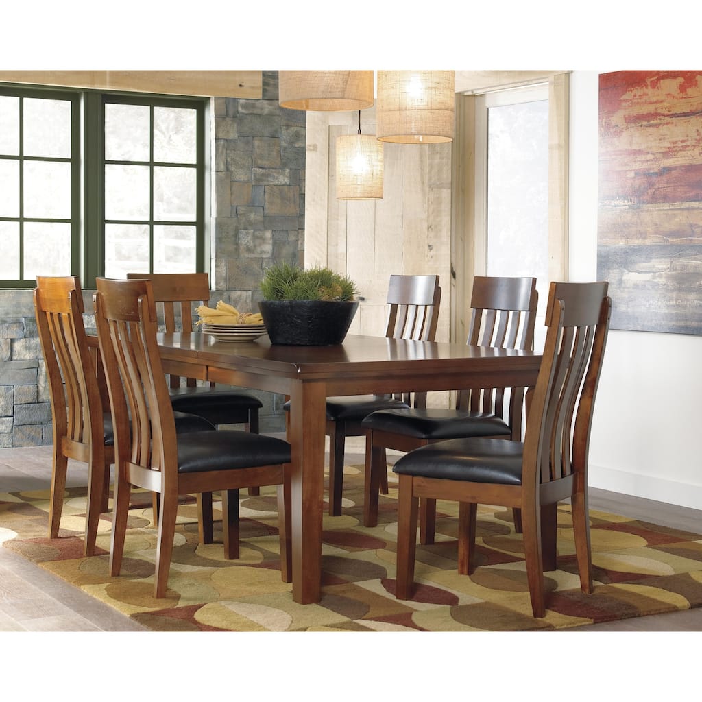 Signature Design by Ashley Tyler Creek Black / Grayish Brown 7-Piece ...