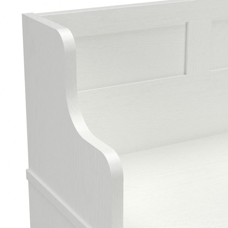 Woodland 40W Entryway Bench with Doors by Bush Furniture