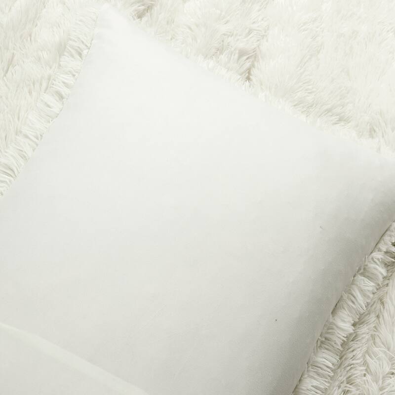 Lush Decor Emma Faux Fur Comforter Set