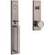 preview thumbnail 10 of 16, Baldwin Hollywood Hills Full Plate Single Cylinder Door Handleset with Satin Nickel