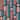 Envy Morse Coral and Navy Wallpaper