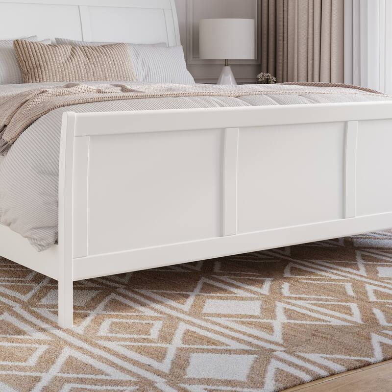 AFI Portland Foundation Bed with Matching Footboard