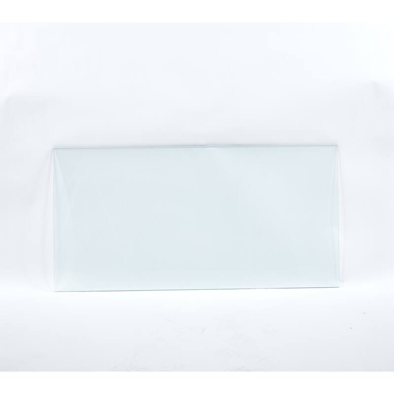 GDFStudio - Clear Transparent Heavy-Duty Tempered Glass Top Panel with Smooth Flat Surface