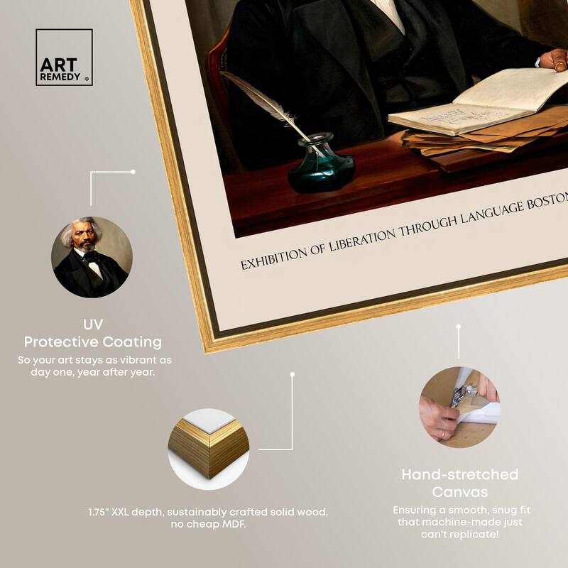 Orator of Freedom Canvas by Art Remedy