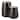 Matte Dimple Texture Ceramic Canister (Set of 2) - 3.25 Cup/5.75 Cup