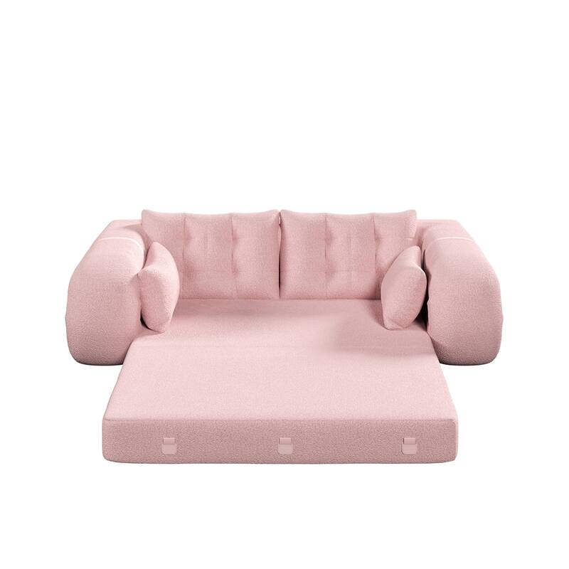 78.7" Multi-Functional Foldable Sofa Bed