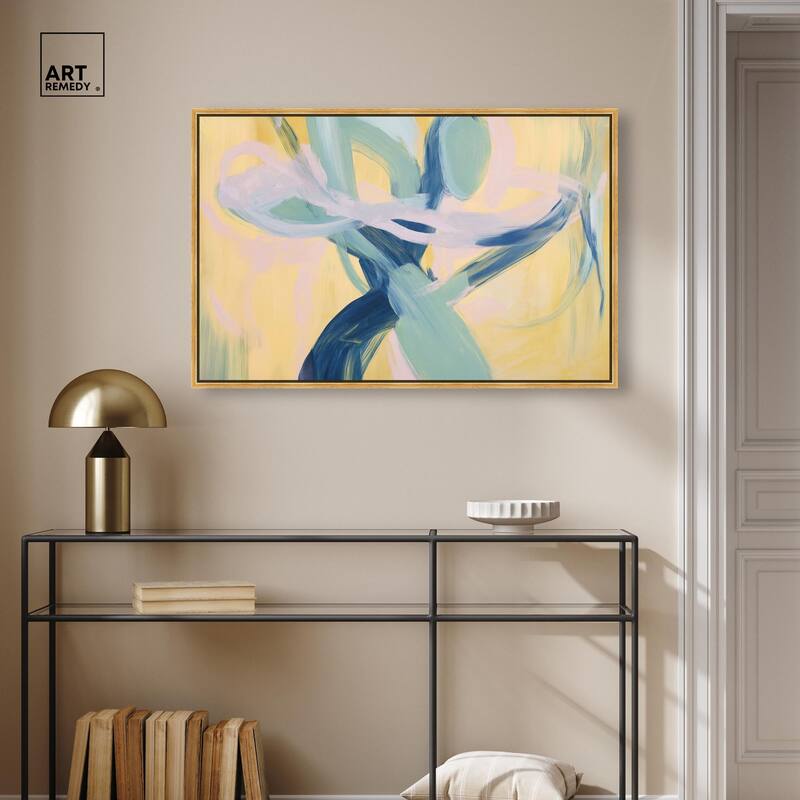 Entangled Embrace II Canvas by Art Remedy