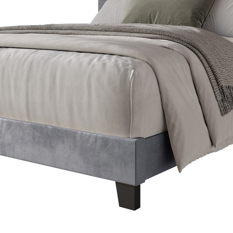 Clayfell Vallejo Upholstered Panel Bed
