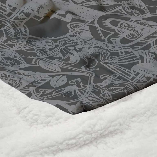 Disney Descendants 4 Silk Touch Sherpa Throw Blanket - Bed Bath