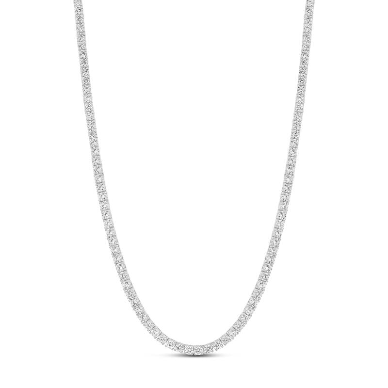 SHYMI 3mm Tennis Necklace - Silver