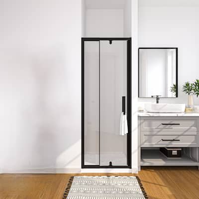 TOOLKISS Semi-frameless Pivot Shower Door