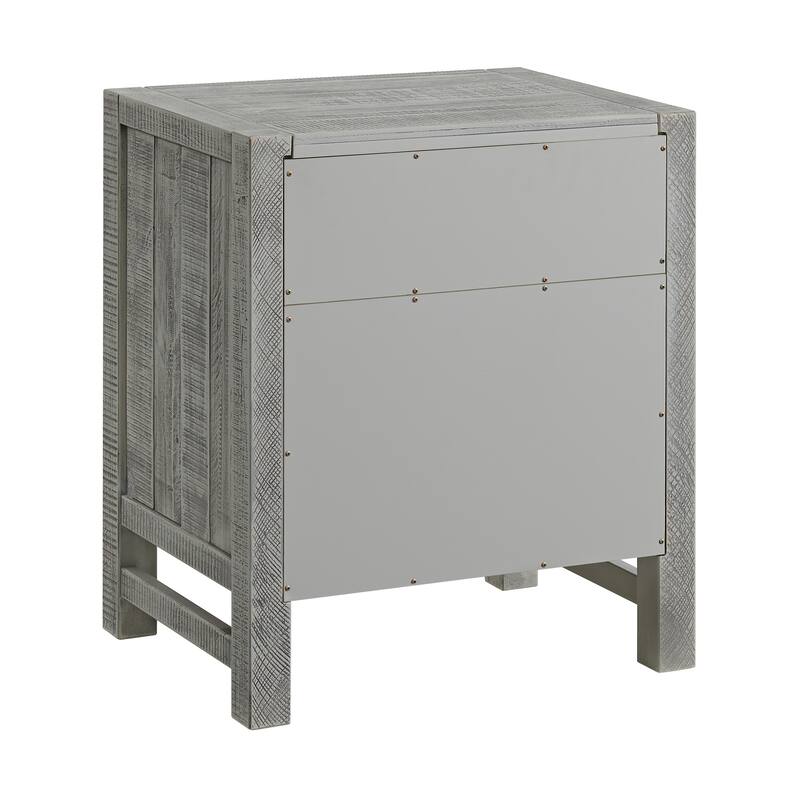 Arden 2-Drawer Wood Nightstand