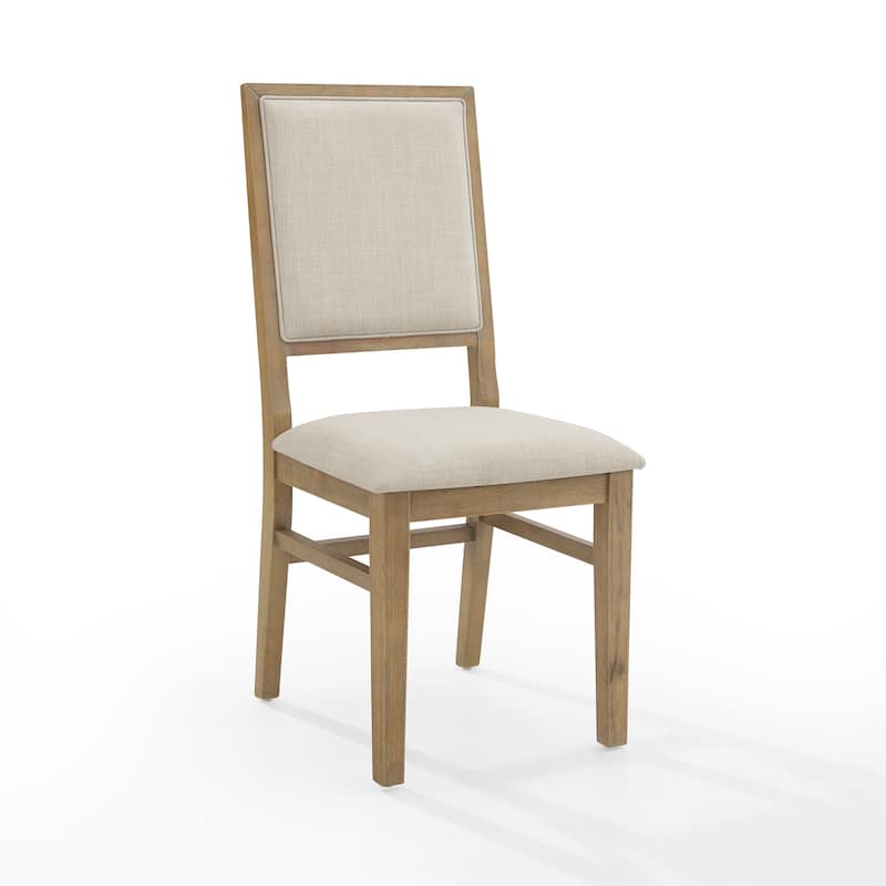 Joanna 2Pc Upholstered Back Chair Set - 18.25 "W x 21 "D x 39.88 "H