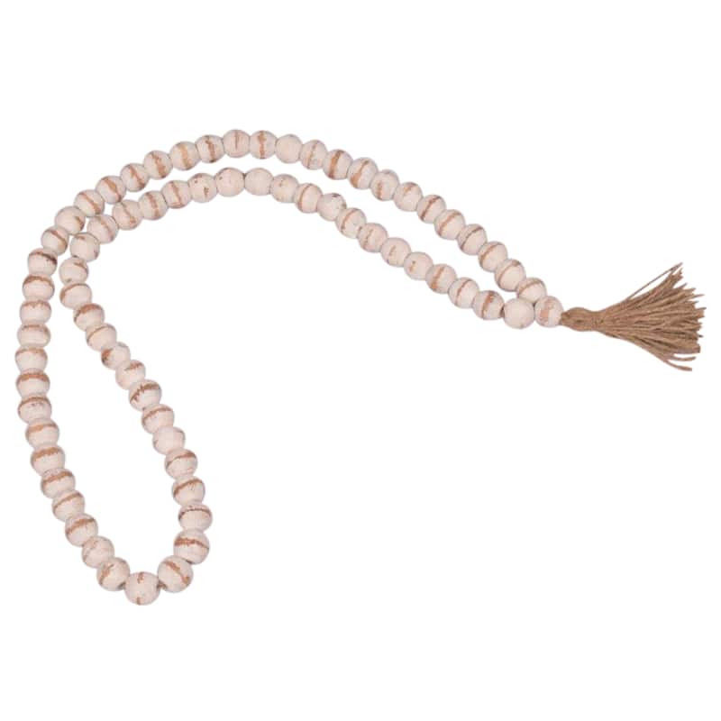 Sagebrook Home Double Bead Garland