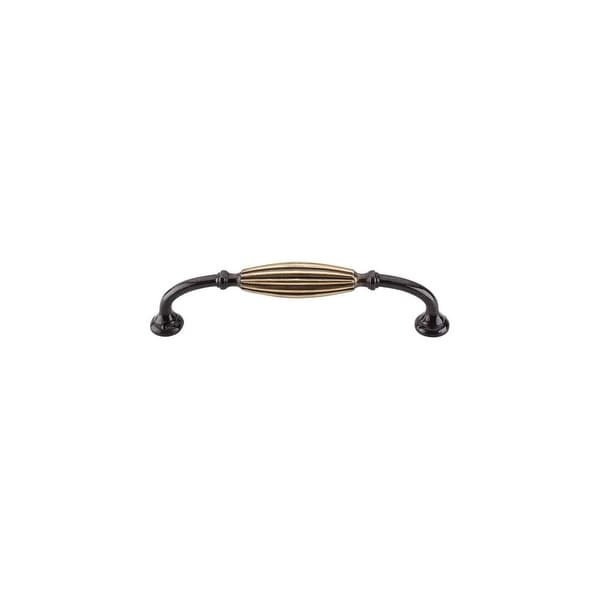 Top Knobs M146 Tuscany 5" Center to Center Handle Cabinet Pull - dark antique brass