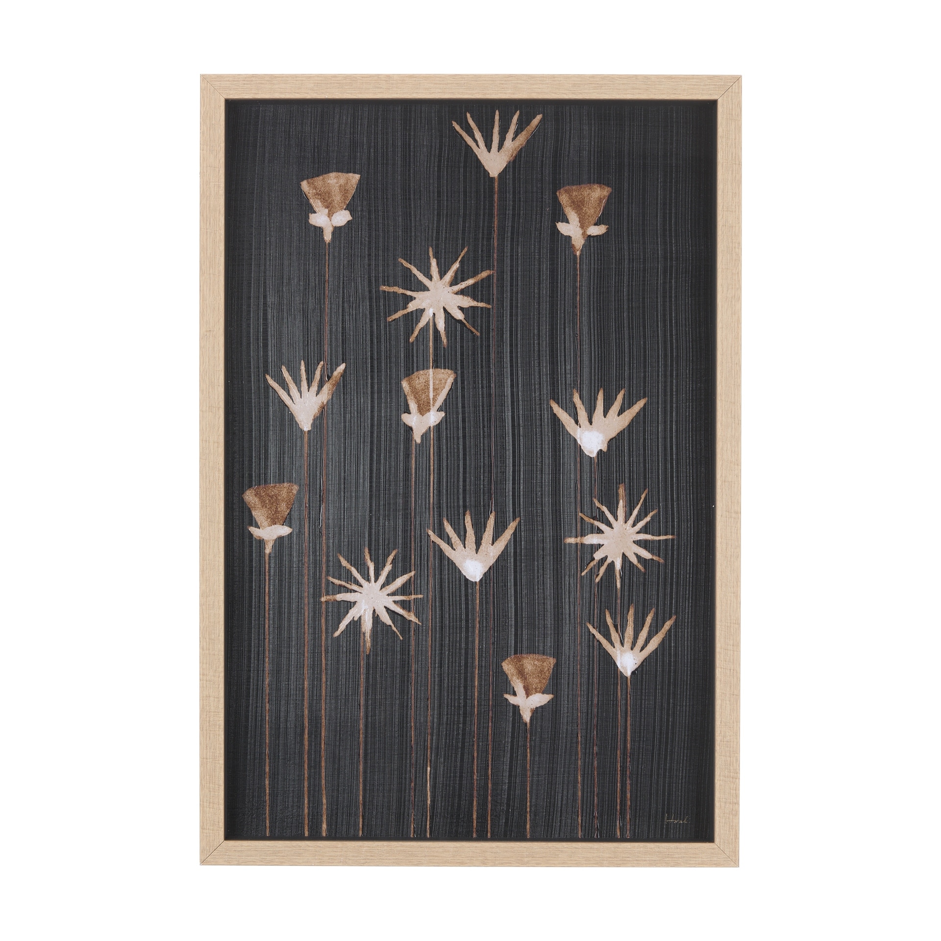 Spark II by Mercana Studio a Hand Embellished Textured Framed Art Print Matted under Glass