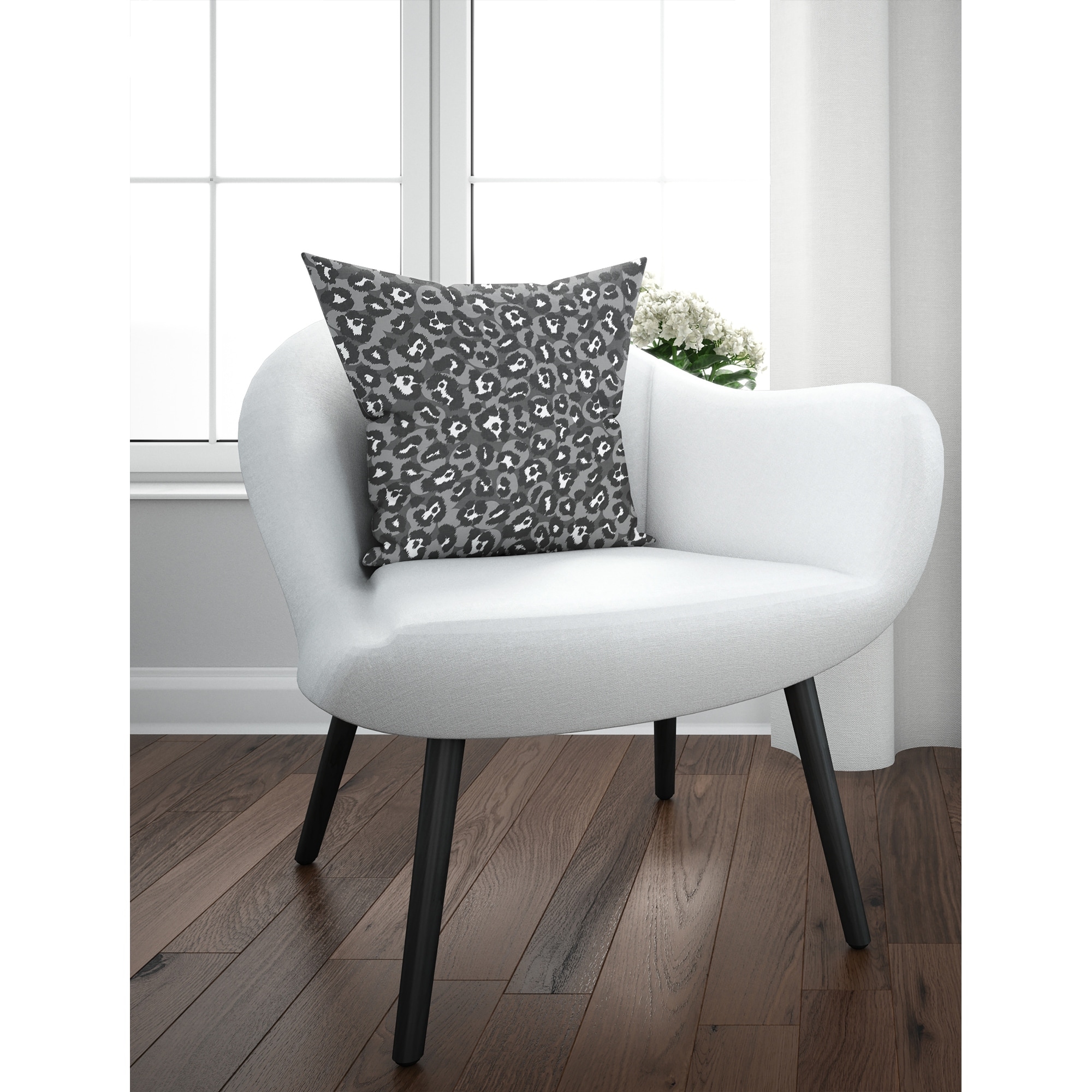 Grey leopard pillows 2025
