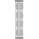 preview thumbnail 6 of 16, Nourison Astra Machine Washable Linear Area Rug 2' 2" x 10' - Blue - Runner
